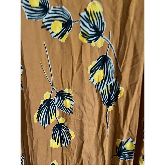 Bel Kazan Anthropologie Exclusive Lois Rust Orange Kimono Duster O/S - Picture 6 of 6